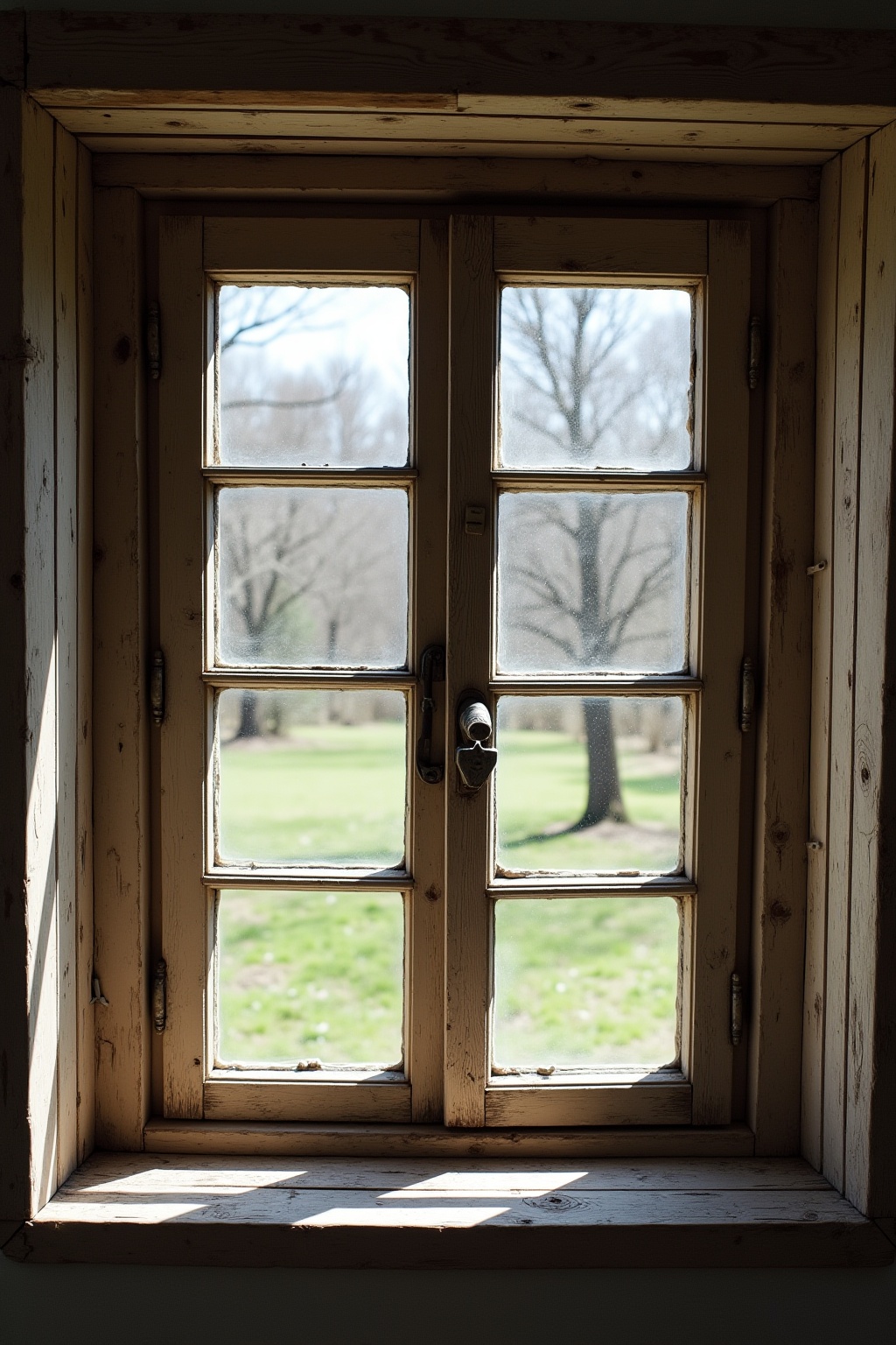 8 Alte Fensterrahmen als Fotorahmen Ideen