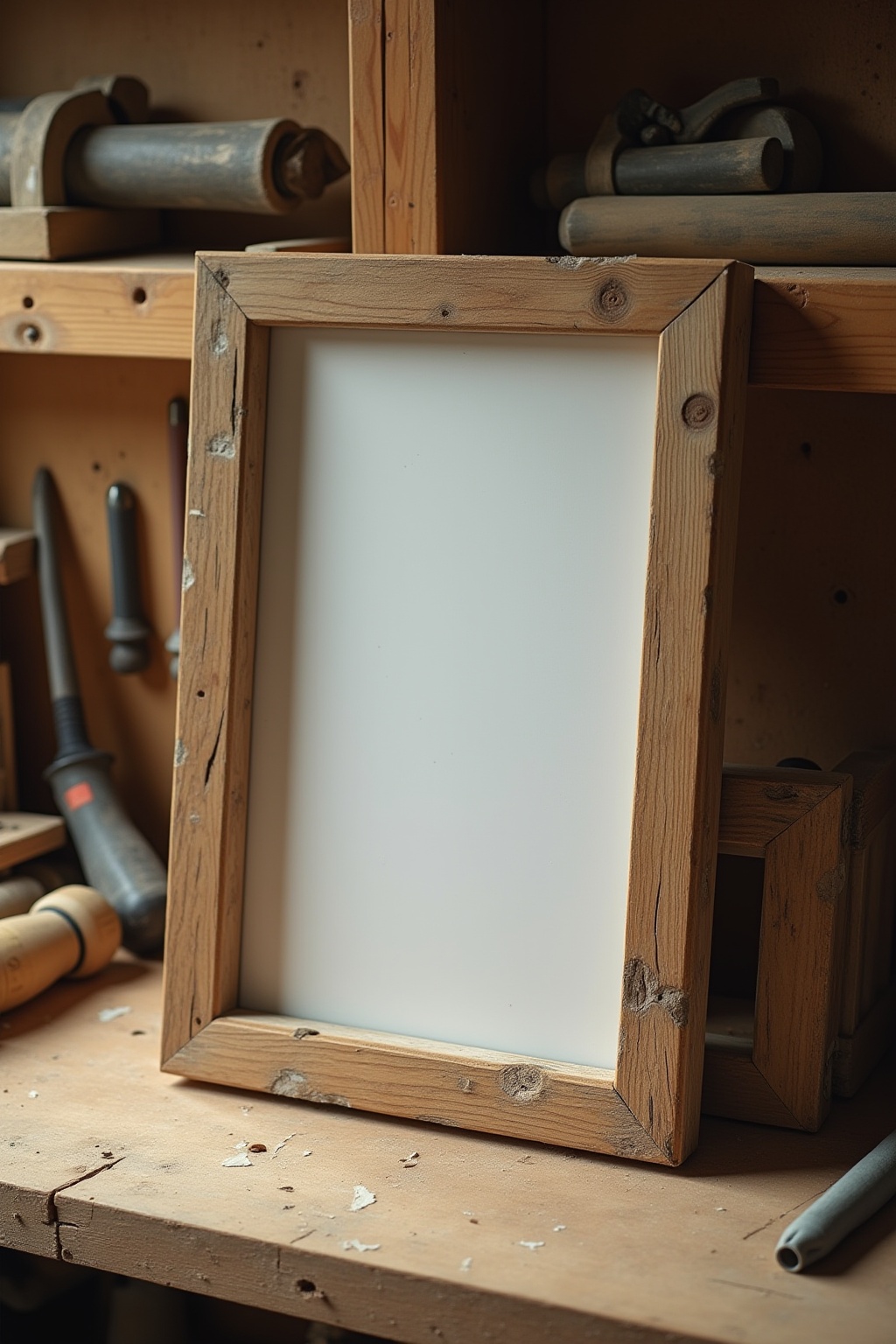 8 Alte Fensterrahmen als Fotorahmen Ideen