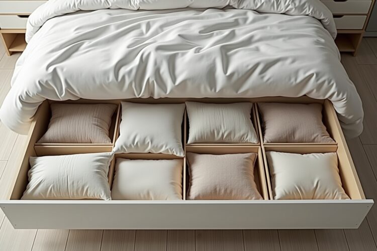 8 Aufbewahrungsboxen unter dem Bett Ideen