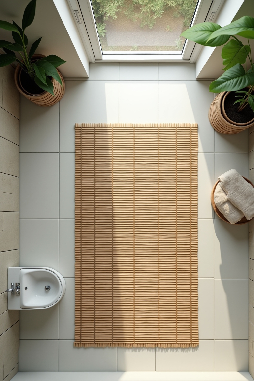 8 Badematte aus Bambus Ideen für dein Bad