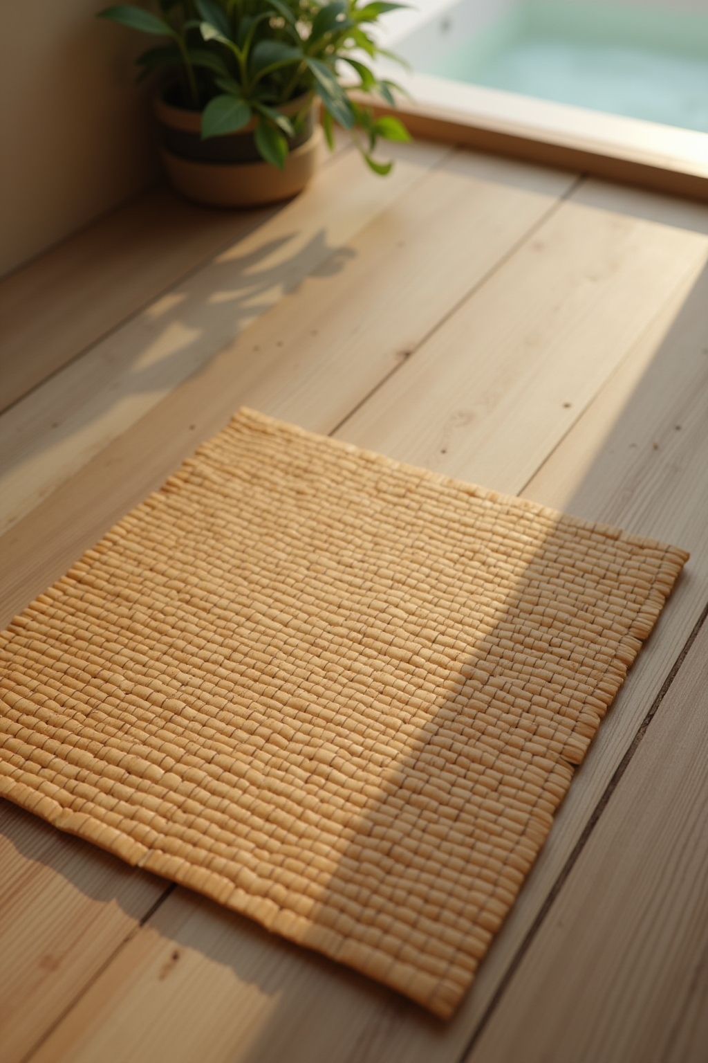 8 Badematte aus Bambus Ideen für dein Bad