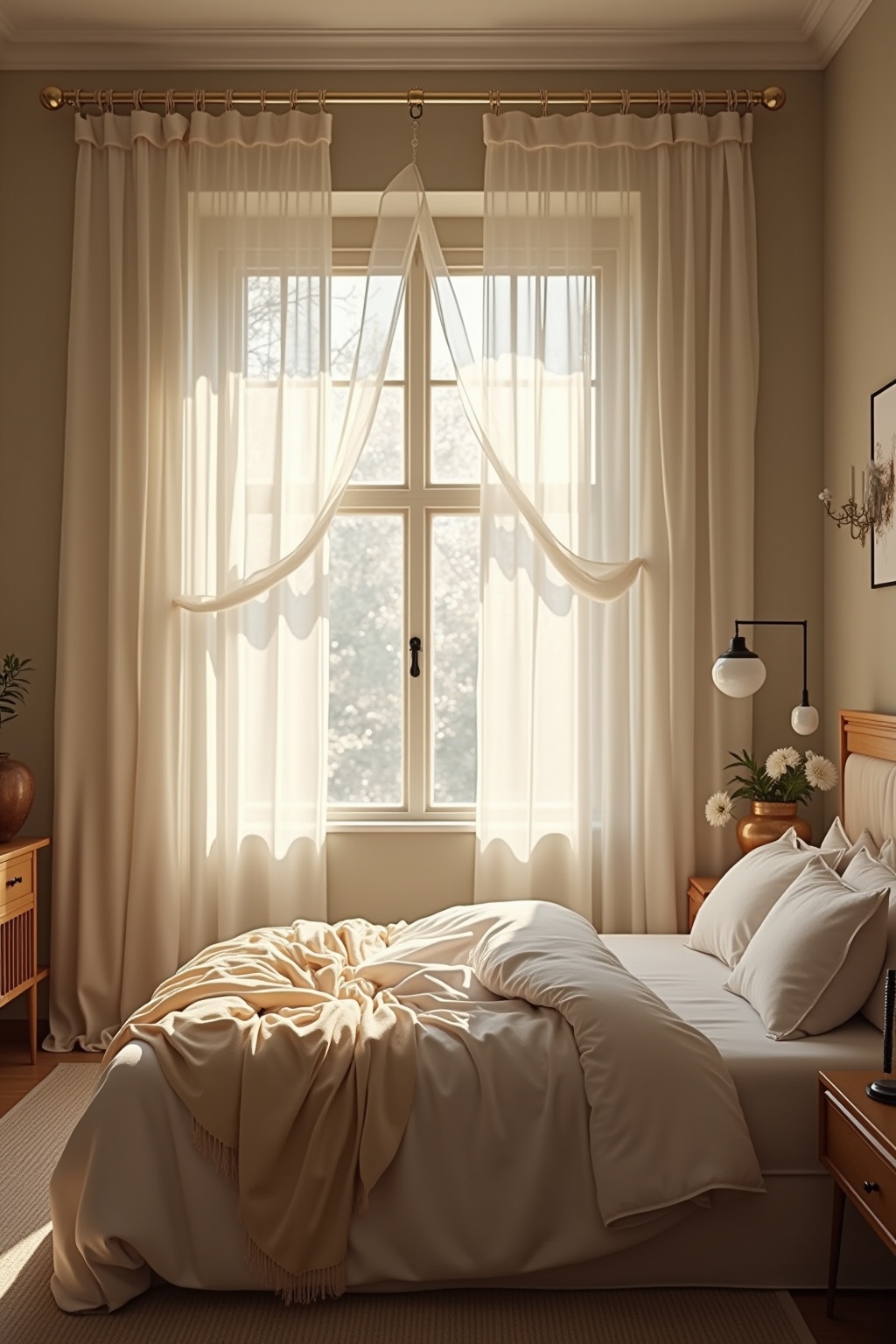 Baldachin aus Tüll oder Leinen Ideen