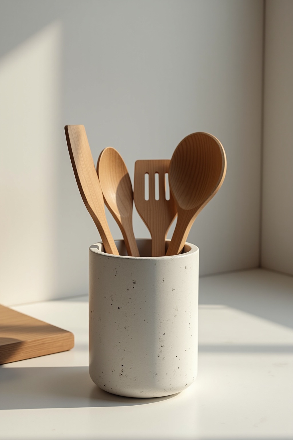 Besteckhalter aus Beton für dein Zuhause