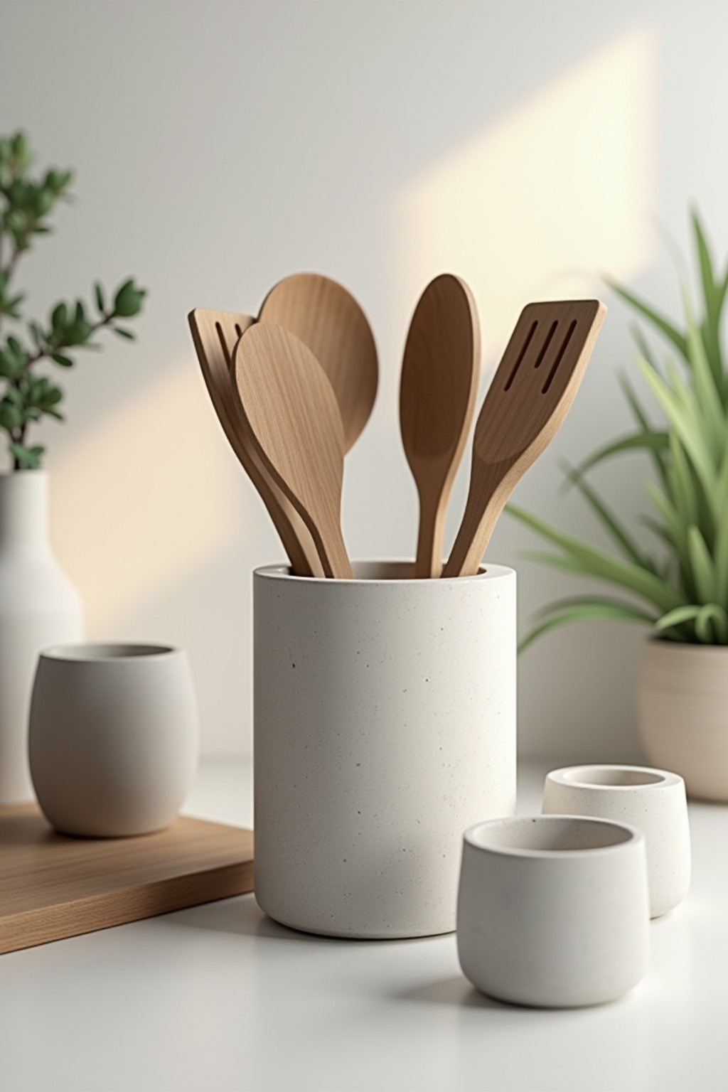 Besteckhalter aus Beton für dein Zuhause