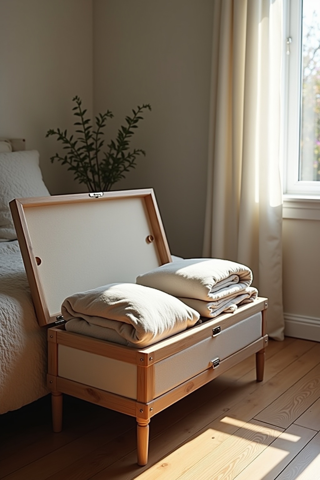 Bettbank am Fußende Ideen für dein Heim