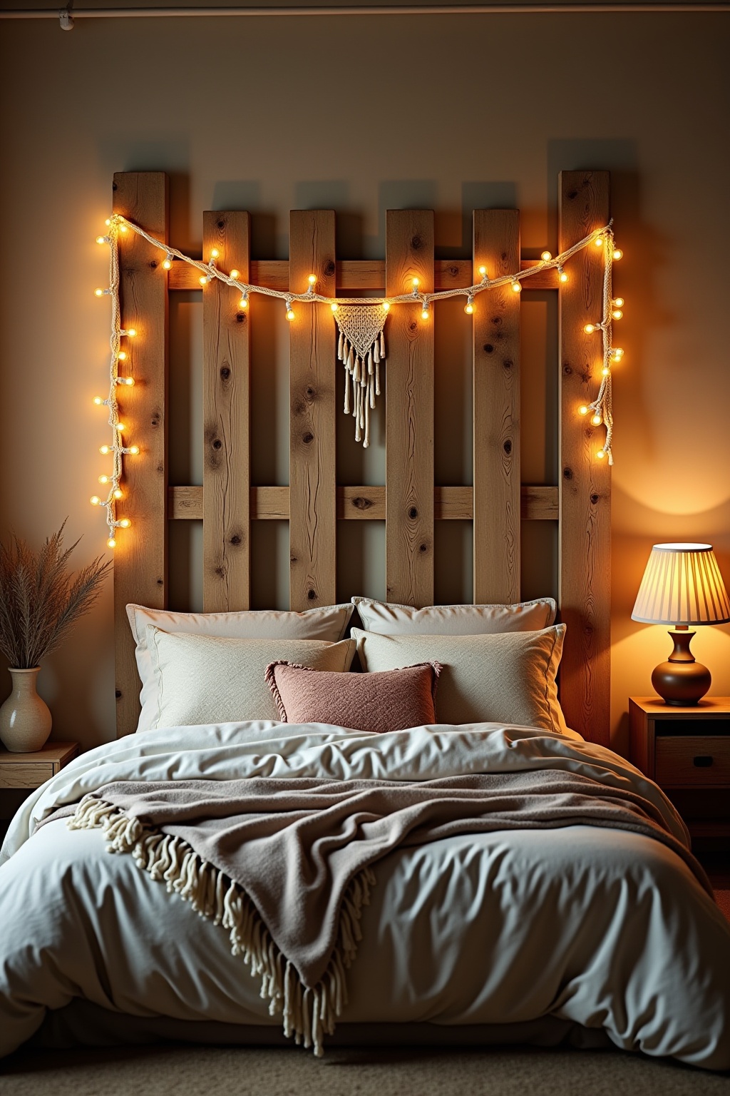 Betthaupt aus alten Paletten Ideen