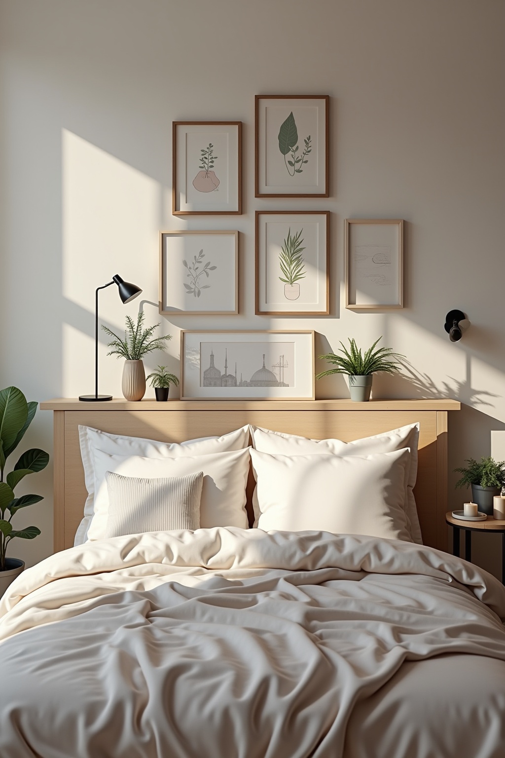 Bilderleiste über dem Bett Ideen