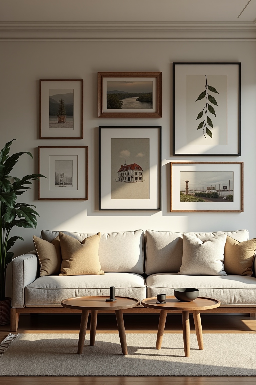 8 Bilderwand im Gallery-Wall-Stil Ideen