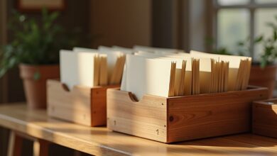 Briefsortierer aus Holz-Titel