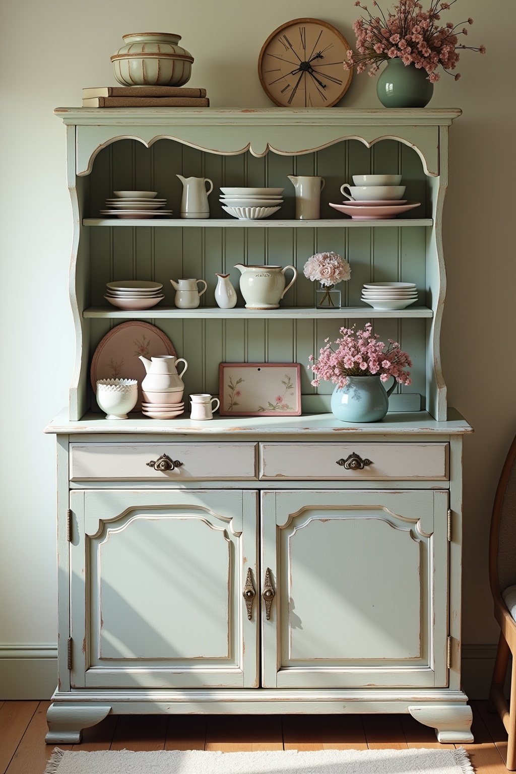 Buffet-Schrank im Shabby-Chic Ideen