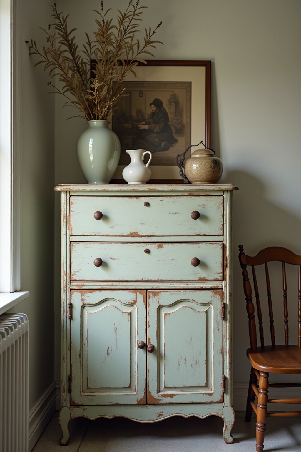 Buffet-Schrank im Shabby-Chic Ideen