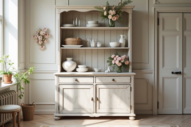 Buffet-Schrank im Shabby-Chic Ideen