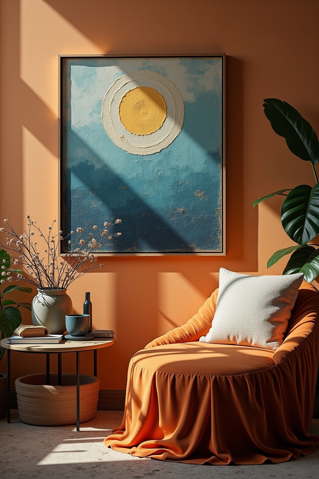 8 DIY Leinwand mit Strukturpaste Ideen