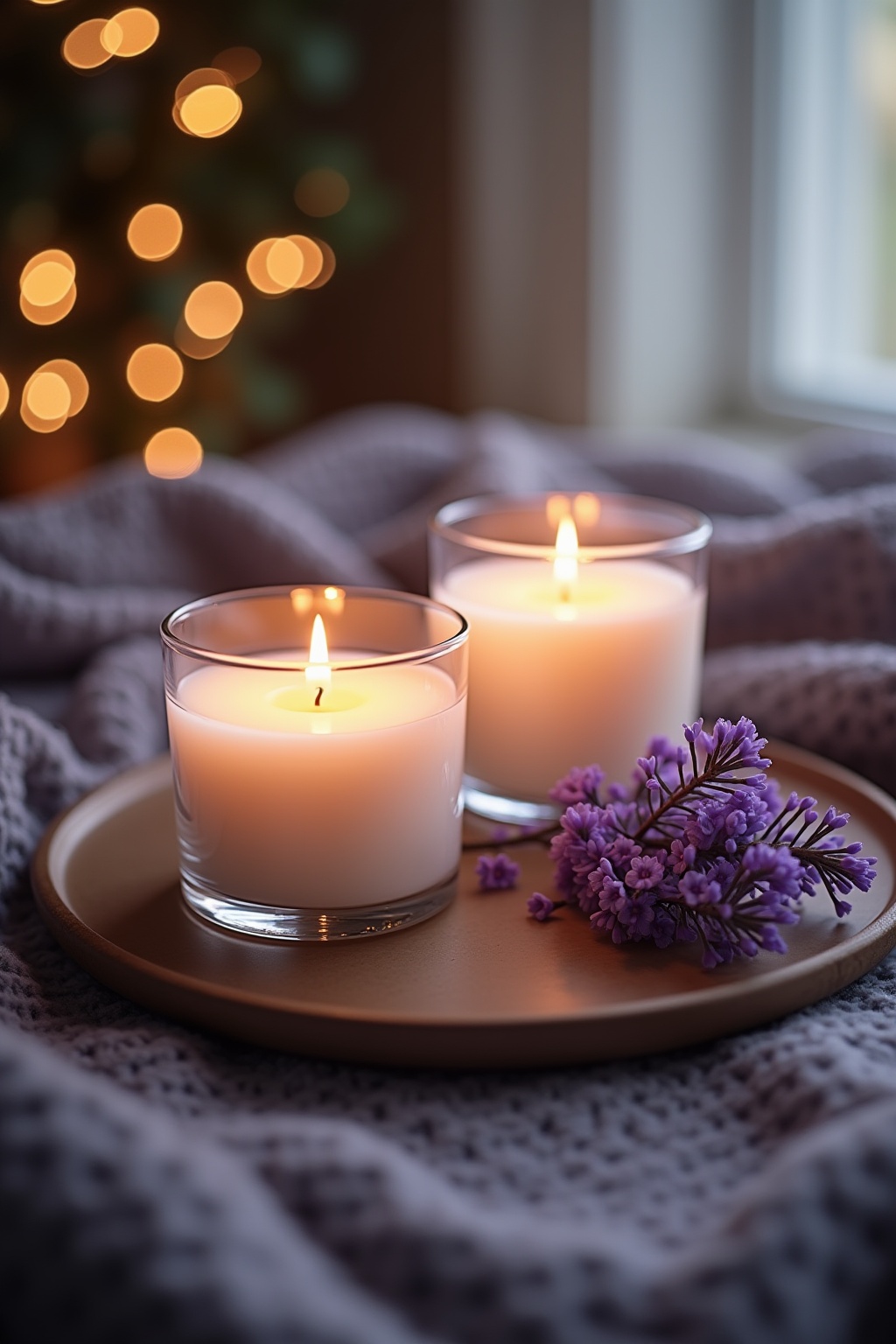 Duftkerzen mit Lavendelaroma zum Wohlfühlen