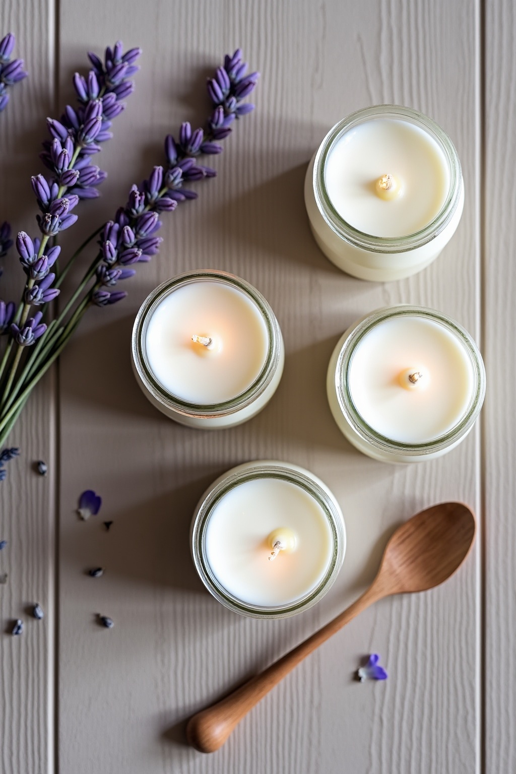 Duftkerzen mit Lavendelaroma zum Wohlfühlen