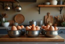 Eierkorb aus Metall-Titel