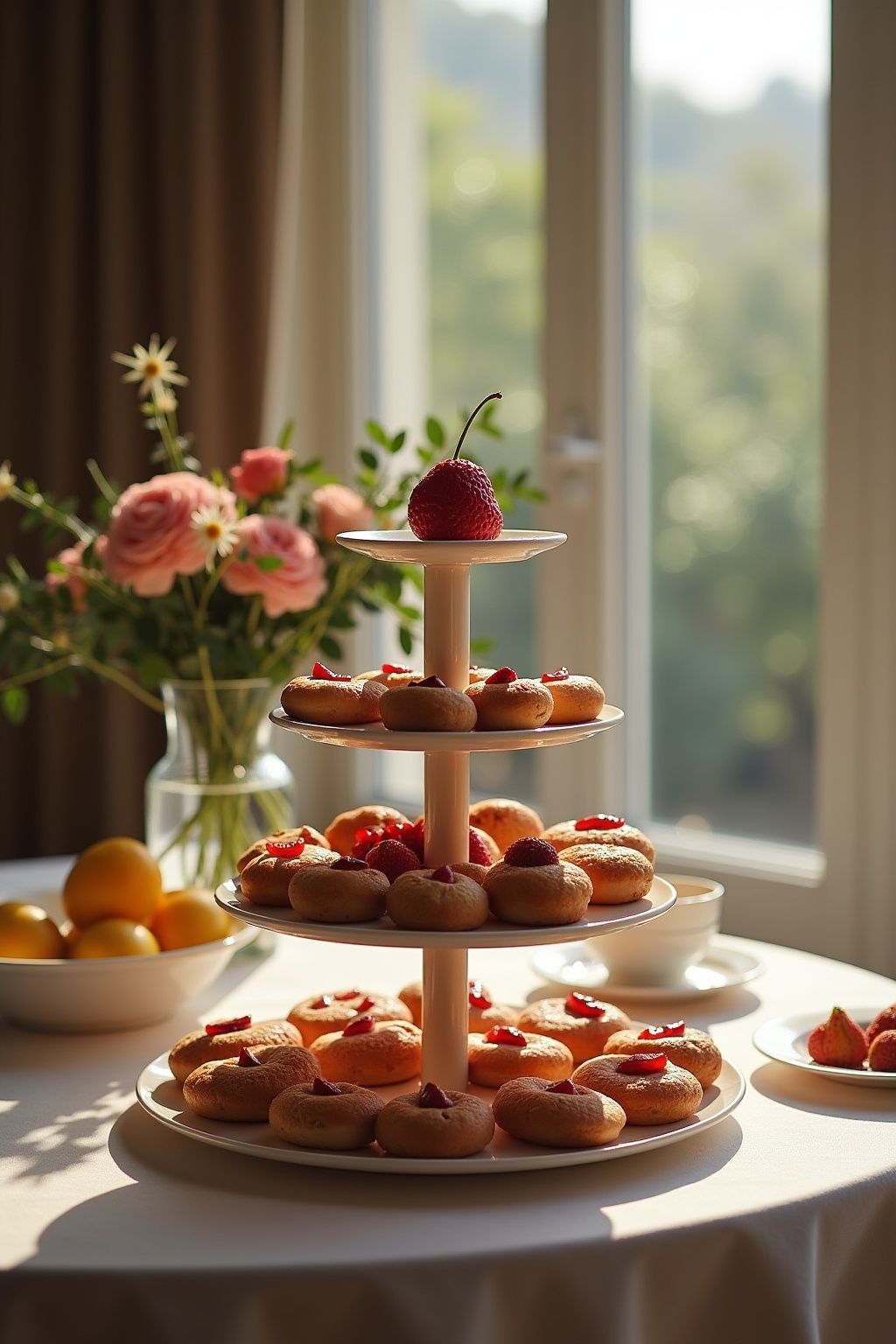 Etagere für Obst und Gebäck Ideen