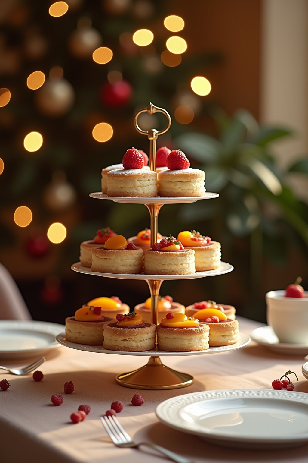 Etagere für Obst und Gebäck Ideen