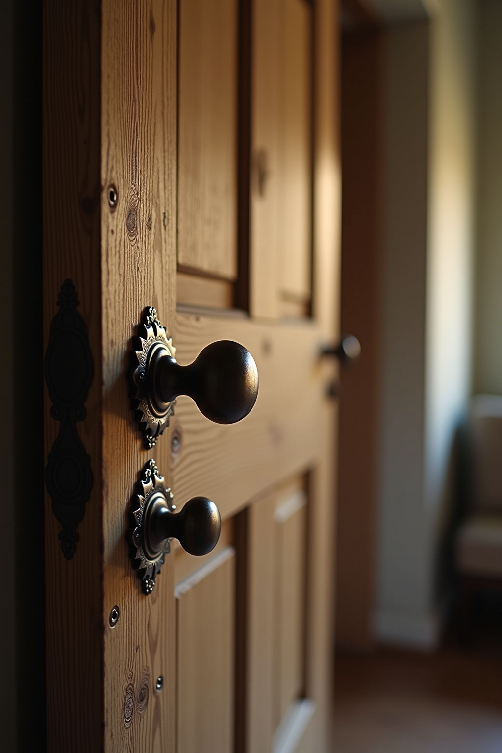 8 Garderobe aus alten Türknäufen selber machen