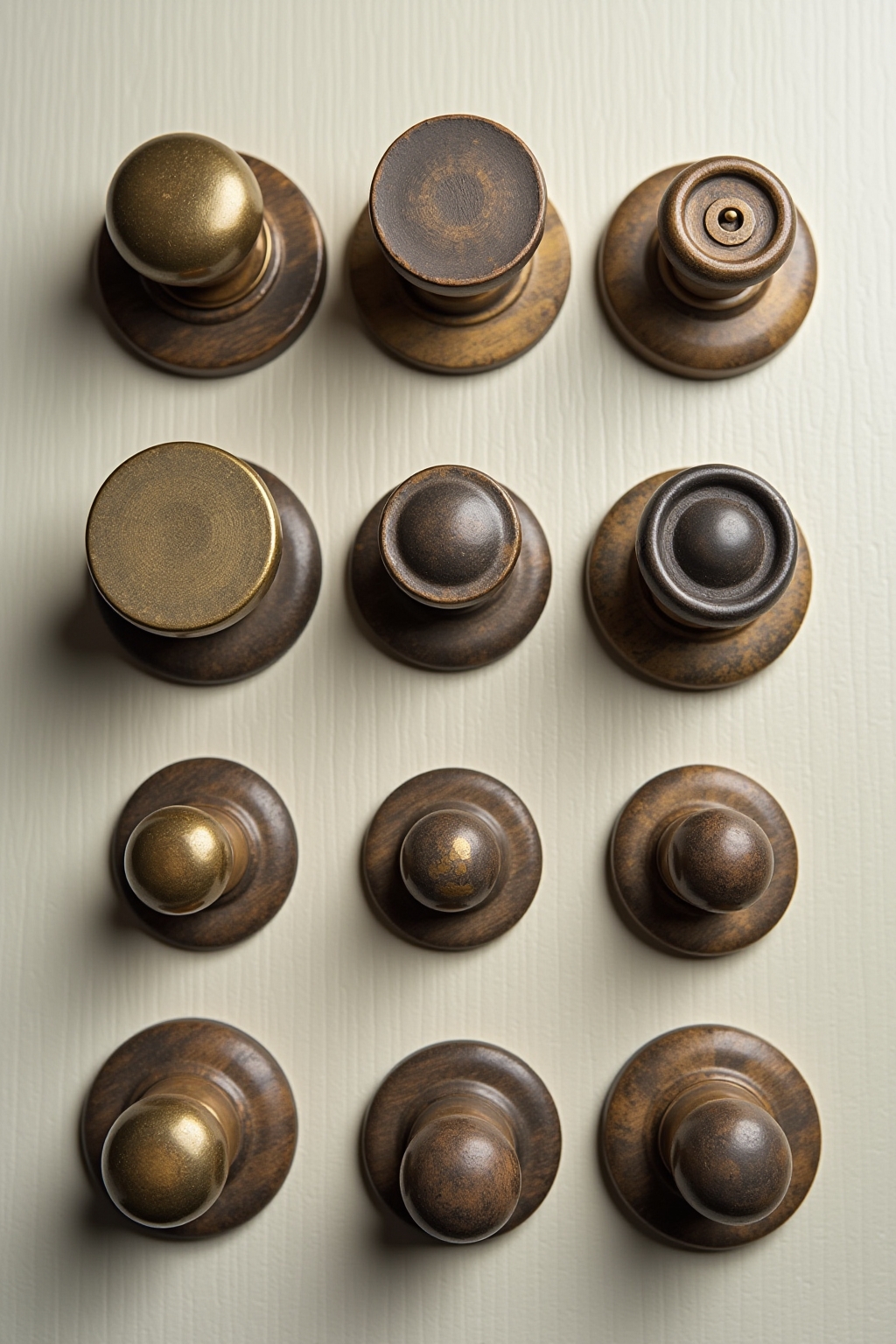 8 Garderobe aus alten Türknäufen selber machen