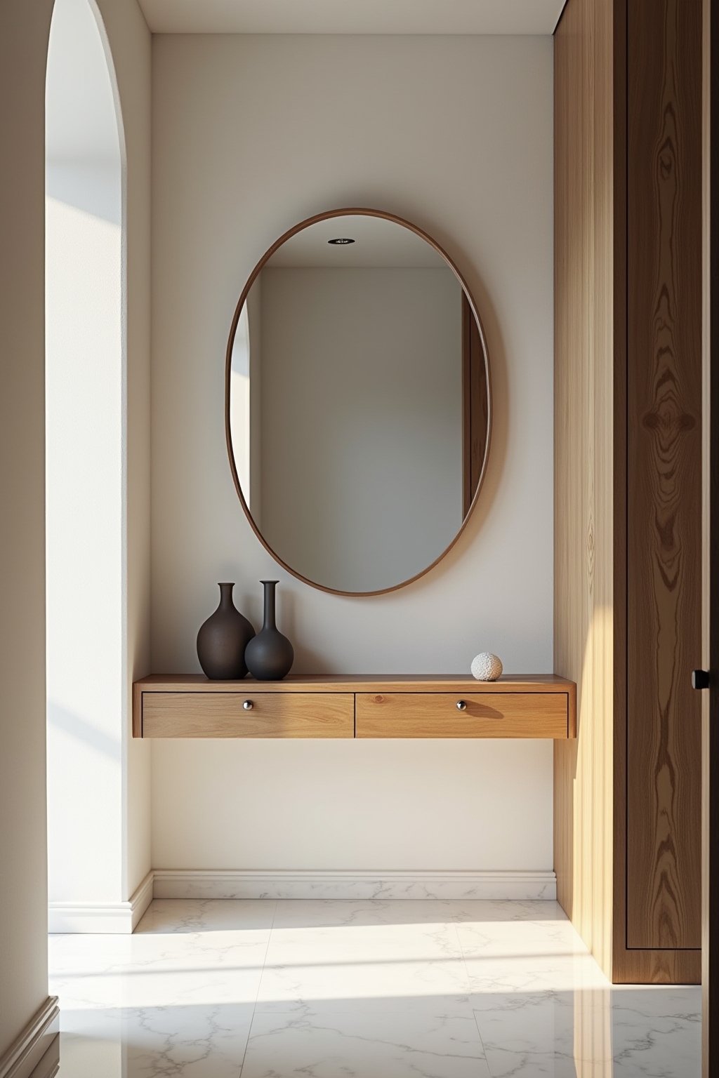 8 Garderobenspiegel mit Ablage Ideen