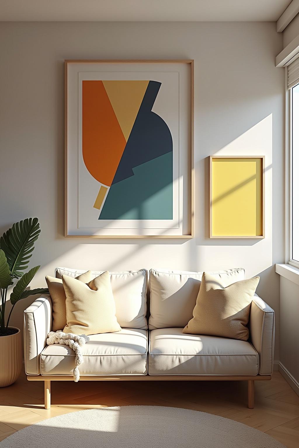 8 Geometrische Wandbemalung Ideen für dein Zuhause