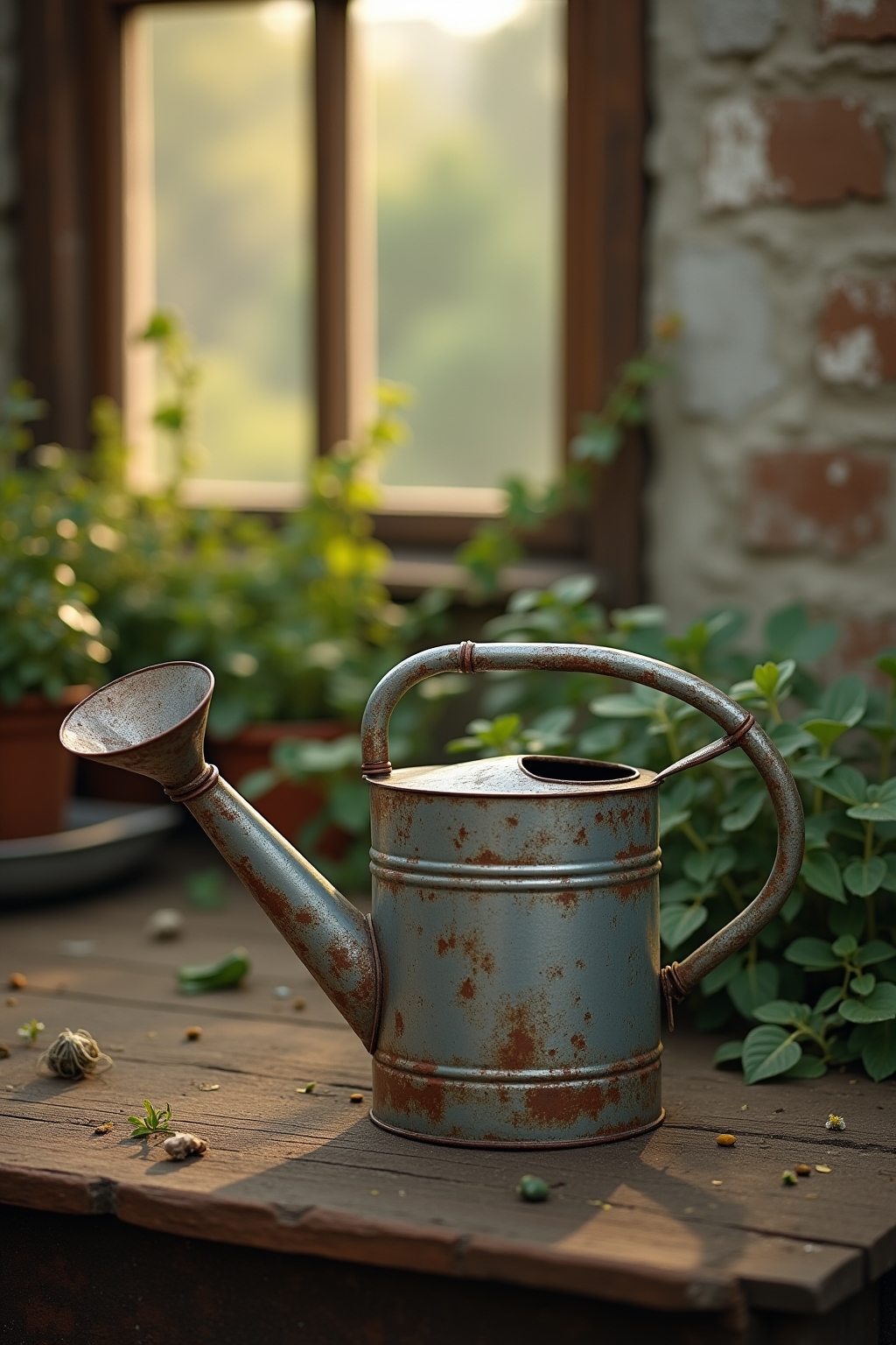 8 Gießkanne im Vintage-Stil als Deko Ideen