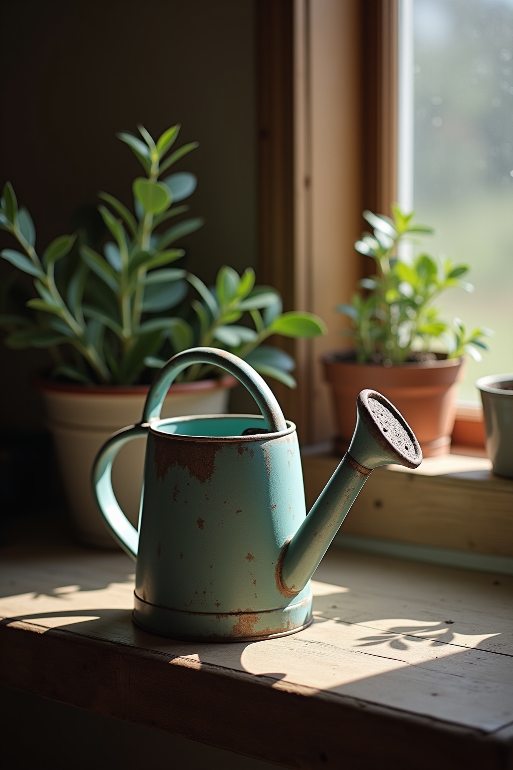 8 Gießkanne im Vintage-Stil als Deko Ideen