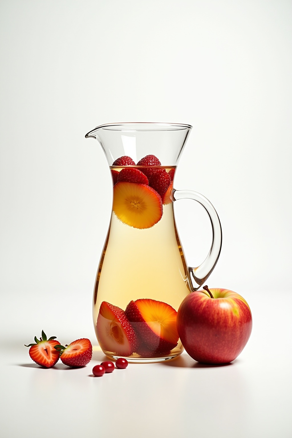 Glas-Karaffen mit Infused Water Ideen