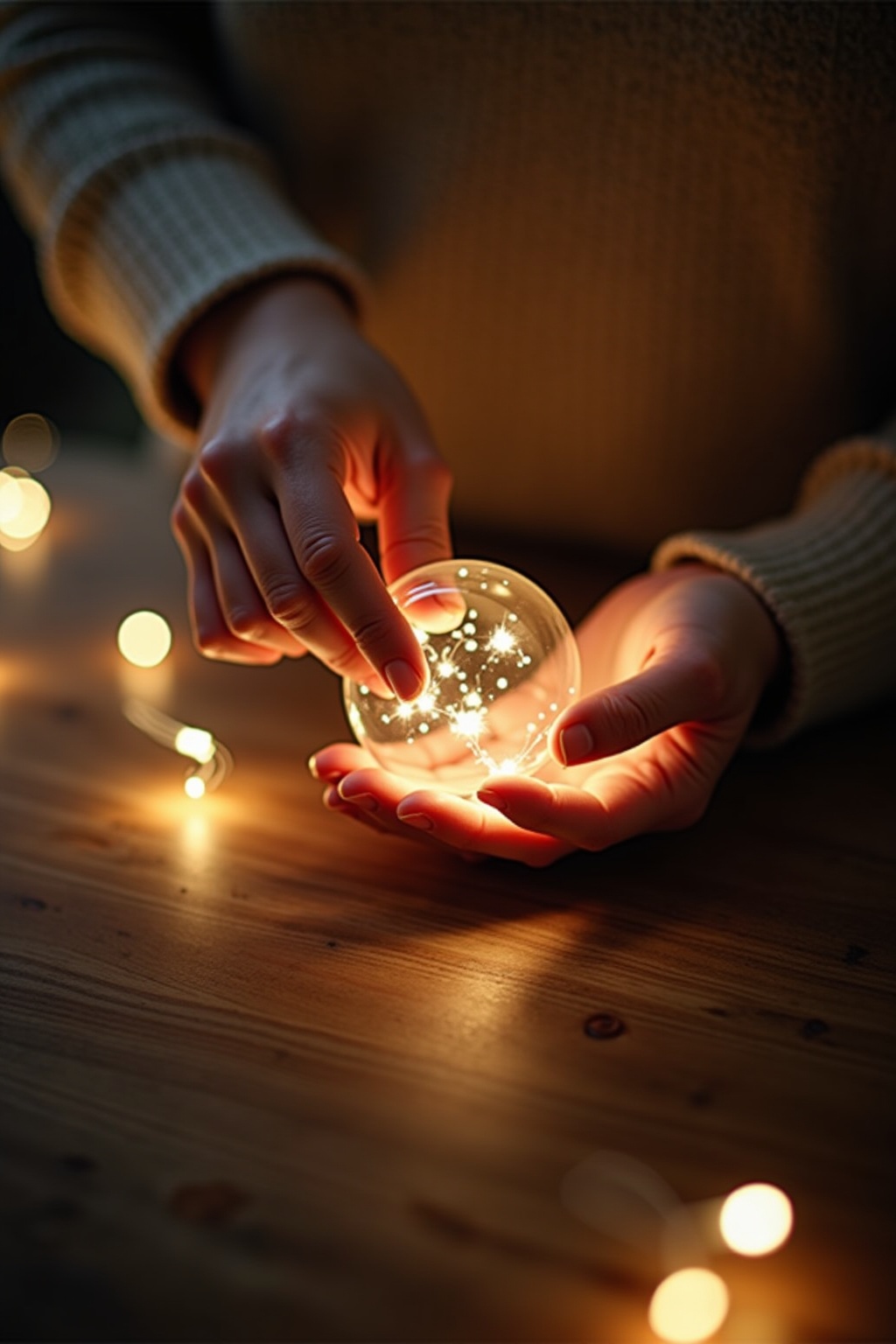 8 Glasglocken mit Lichterketten Ideen