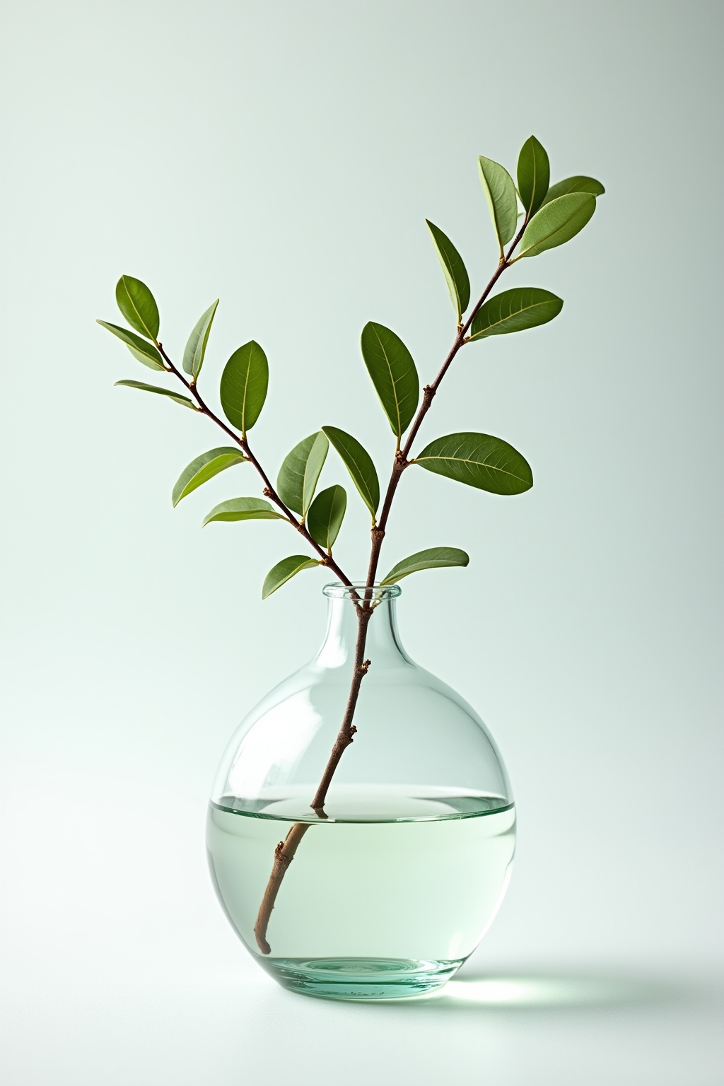 8 Glasvasen mit einzelnen Zweigen dekorieren 8 Glasvasen mit einzelnen Zweigen dekorieren