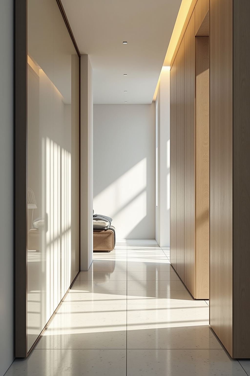 8 Großer Wandspiegel im Flur: Macht Weit