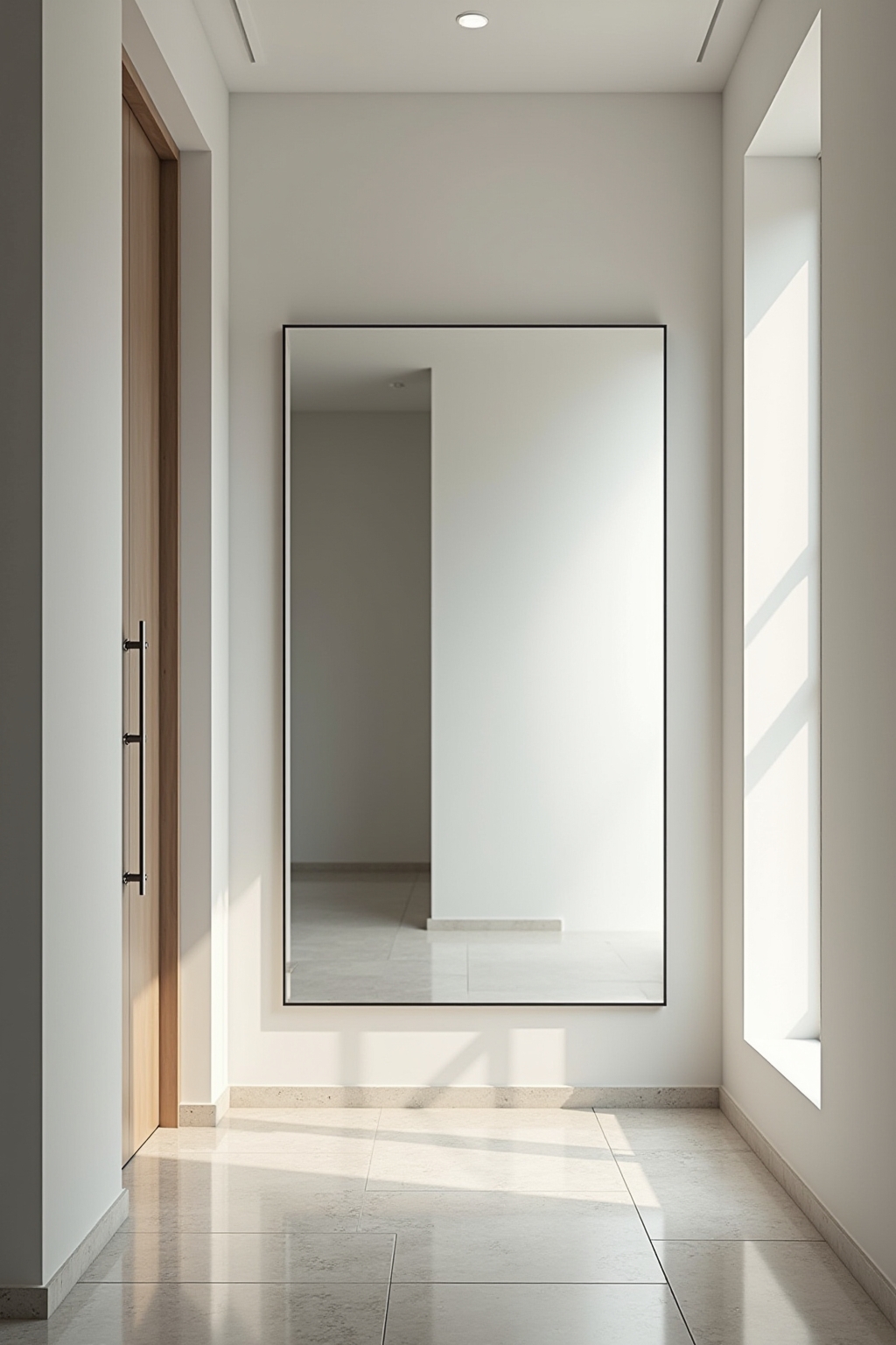 8 Großer Wandspiegel im Flur: Macht Weit