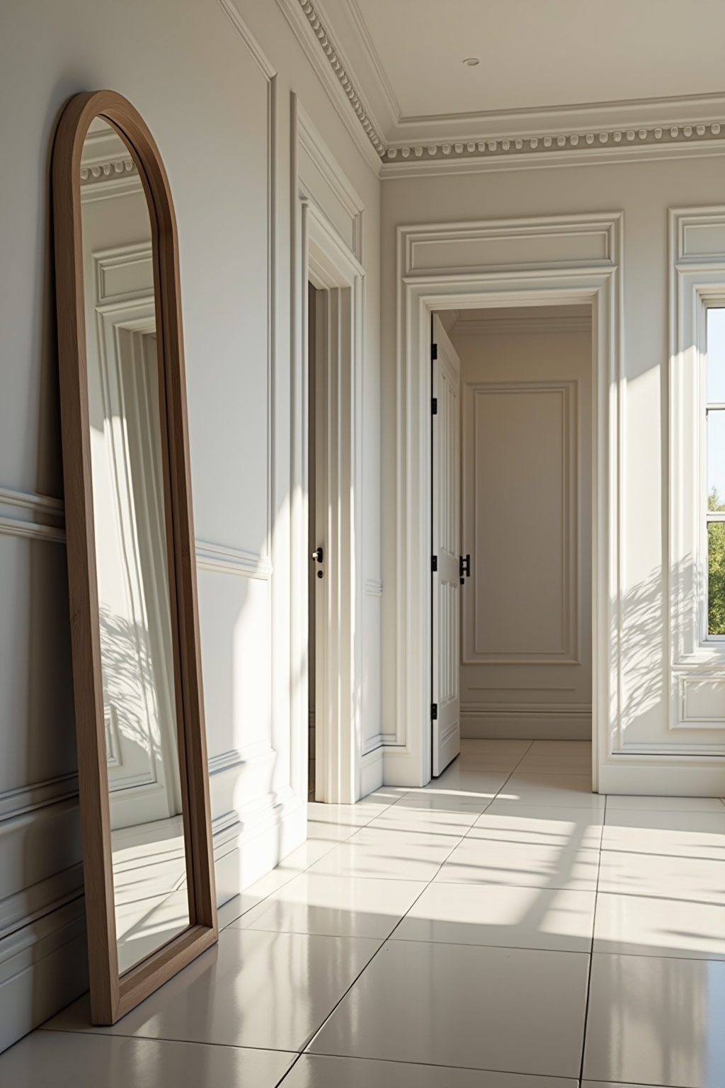 8 Großer Wandspiegel im Flur: Macht Weit