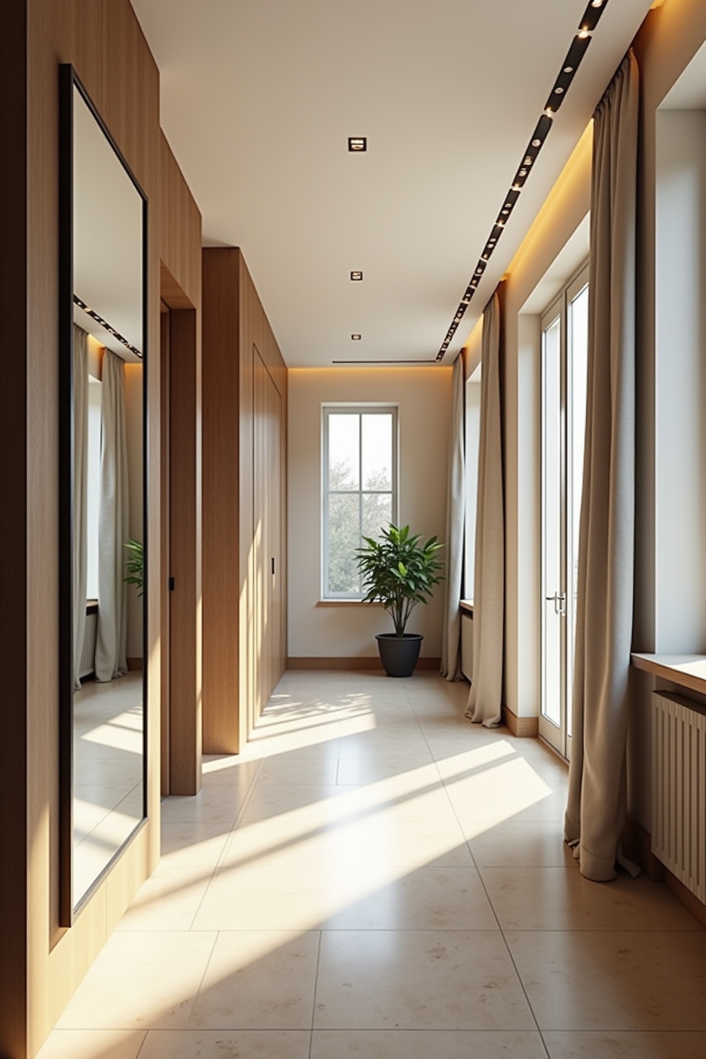 8 Großer Wandspiegel im Flur: Macht Weit