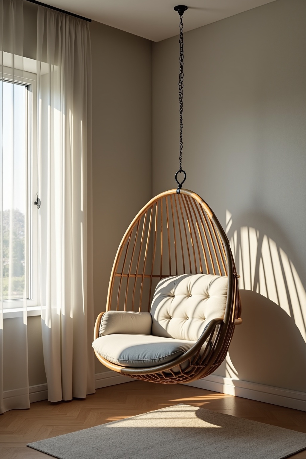 8 Hängesessel in der Zimmerecke Ideen