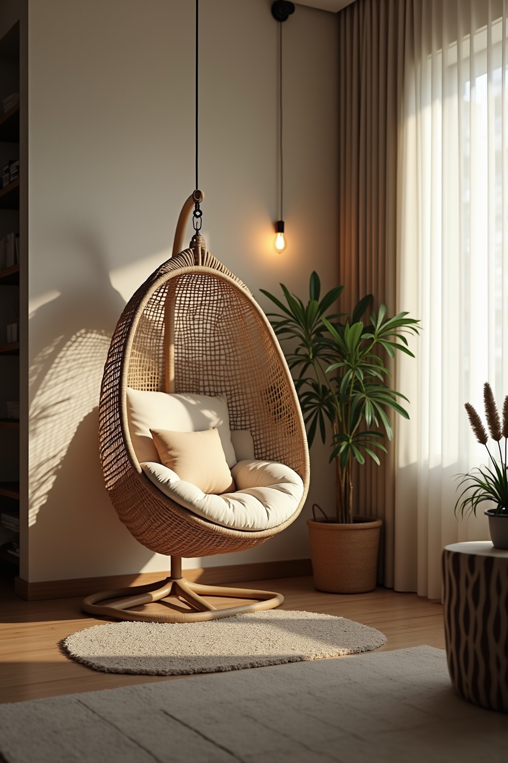 8 Hängesessel in der Zimmerecke Ideen