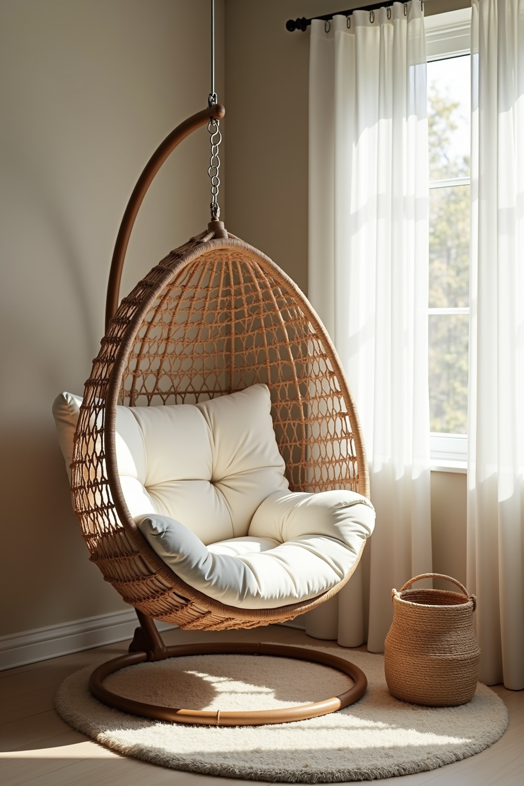 8 Hängesessel in der Zimmerecke Ideen