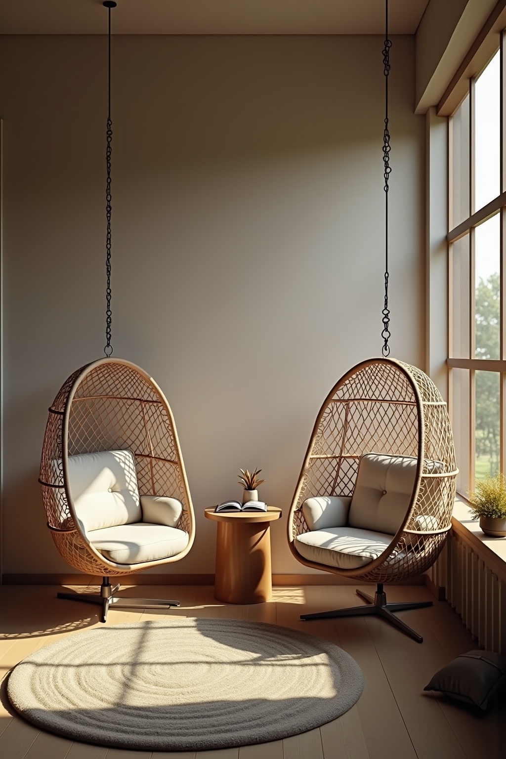 8 Hängesessel in der Zimmerecke Ideen