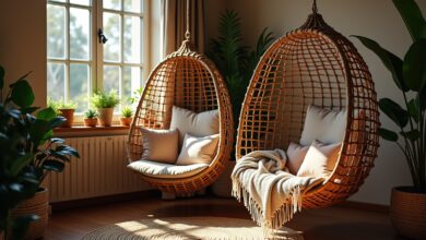 Hängesessel in der Zimmerecke-Titel