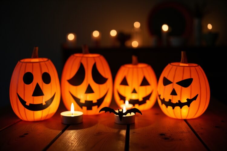 8 Halloween-Lampions Ideen zum Selbermachen