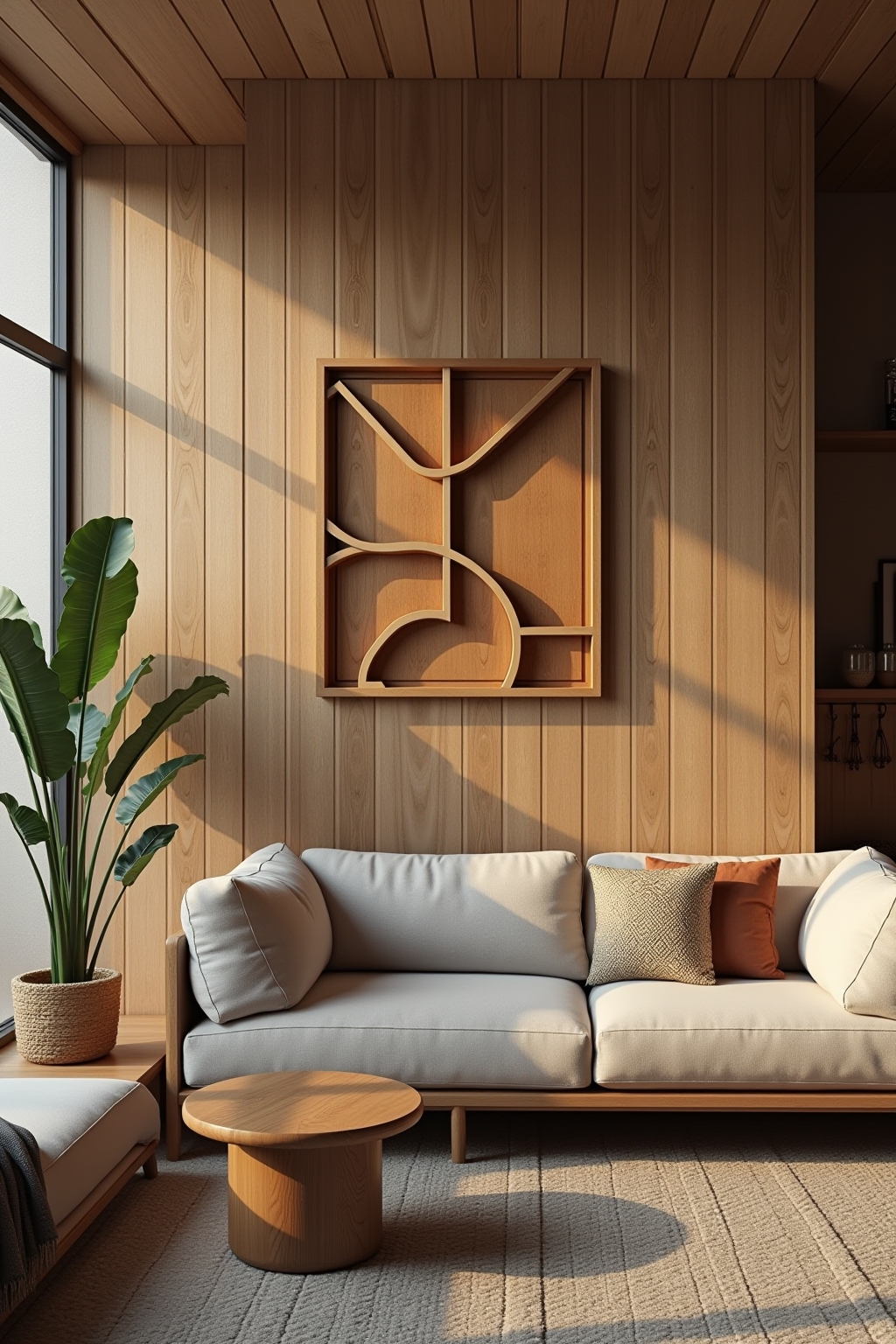 Holzbrett-Sammlung als Wanddeko Ideen