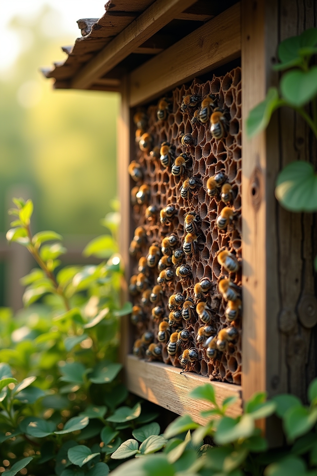 8 Insektenhotel als Wanddeko Ideen