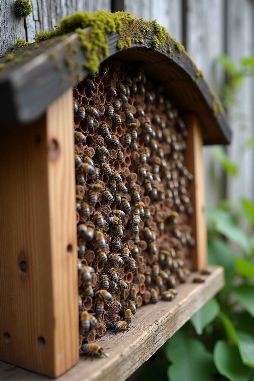 8 Insektenhotel als Wanddeko Ideen