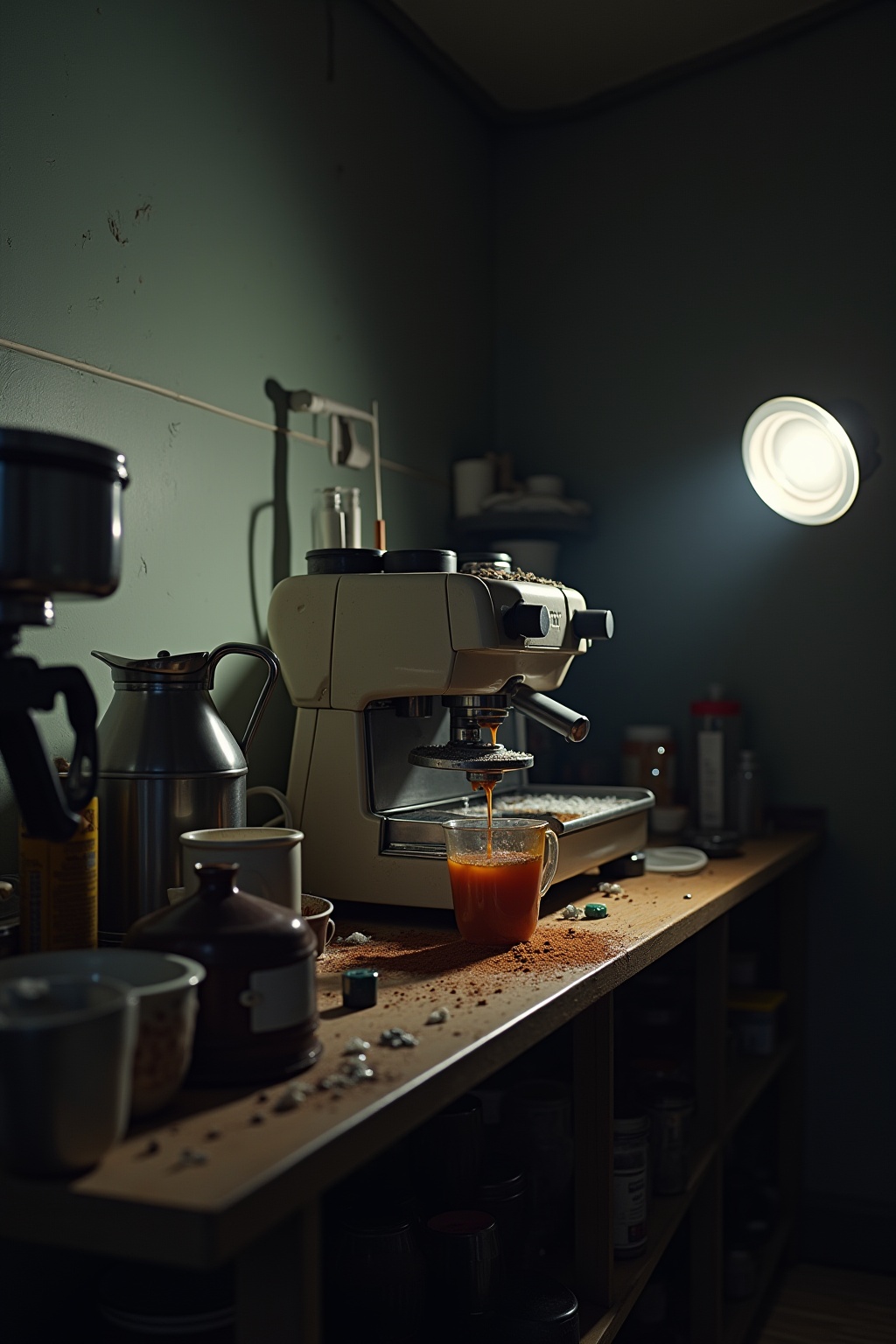 Kaffeestation mit Sirup-Auswahl Ideen