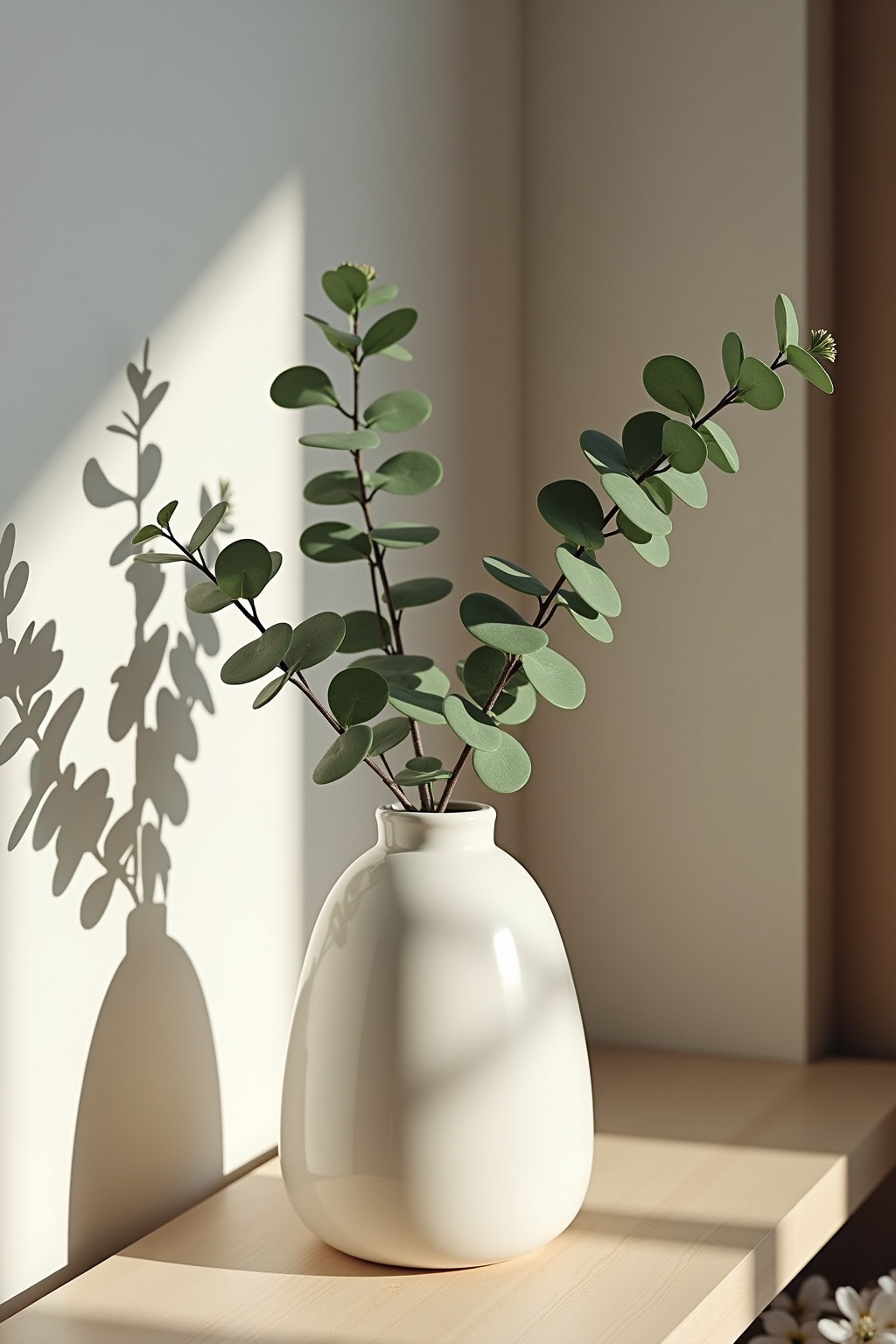 Keramikvasen mit Eukalyptuszweigen Ideen Keramikvasen mit Eukalyptuszweigen Ideen