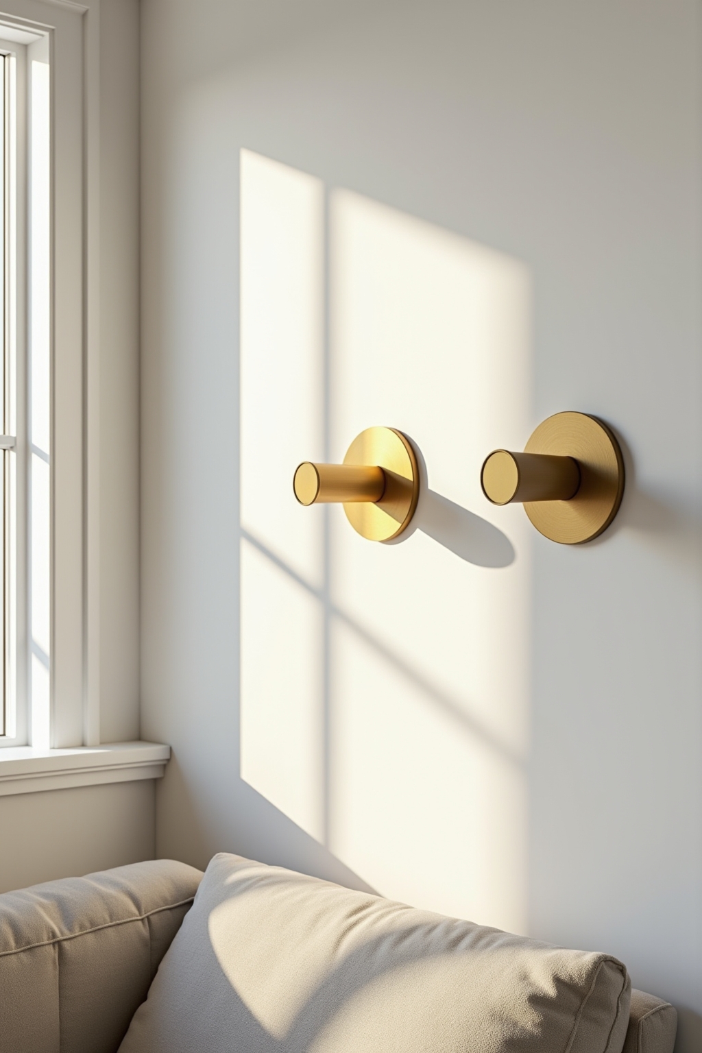 8 Klebehaken in Gold-Optik für dein Zuhause