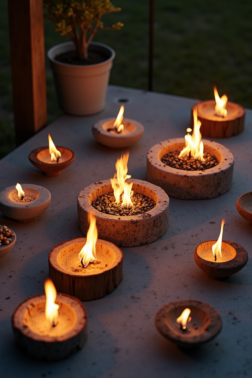 8 Kleine Feuerstelle für die Terrasse Ideen