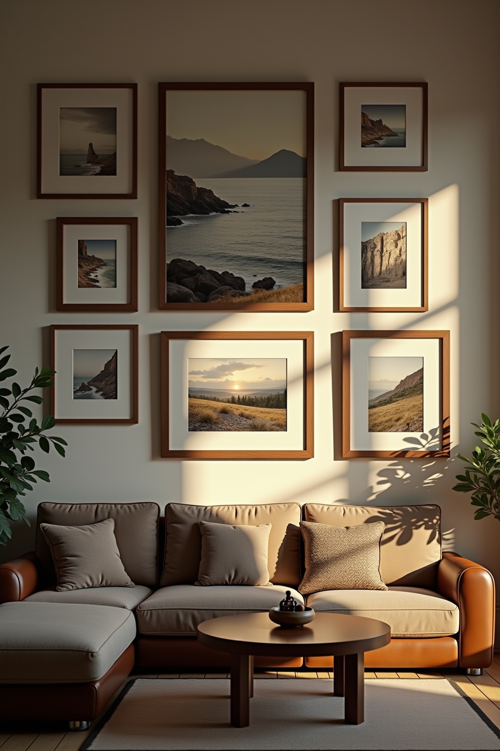 Kleine Galerie mit Urlaubsfotos gestalten