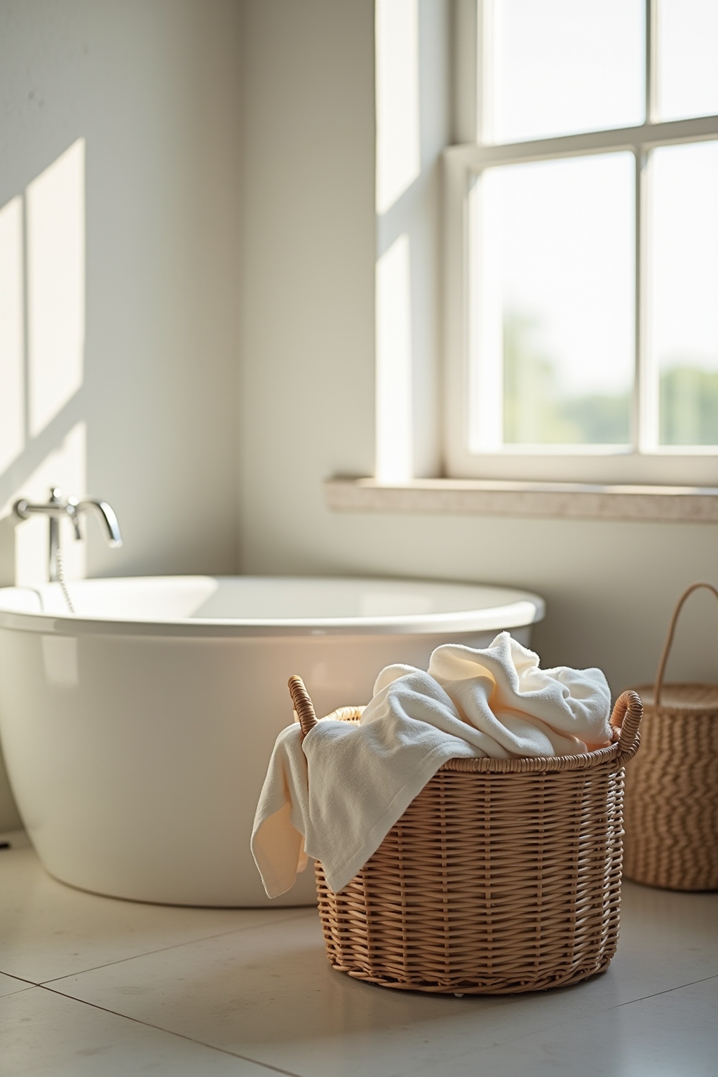 8 Körbe für Gästehandtücher im Bad 8 Körbe für Gästehandtücher im Bad